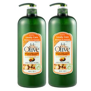 대용량 샴푸 린스 촉촉 올리브 1500ml 2개
