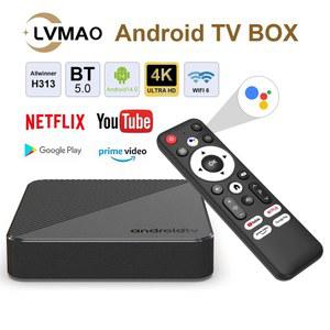 크롬캐스트 TV 박스 LVMAO T1S 안드로이드 14 구글 어시스턴트 음성 제어 4K 듀얼 WIFI 울트라 HD 2GB 8GB 스트리밍 미디어 플레이어