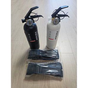 1+1 필슨 차량용 소화기 0.7kg + 거치대포함 2개 SET / 국산 소화기 자동차 겸용 캠핑용 가정용 KFI인증 분