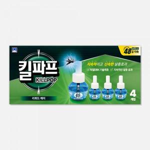 KS 킬파프 리퀴드(액체) 전자모기향 48일(35ml) 리필팩(4개입)