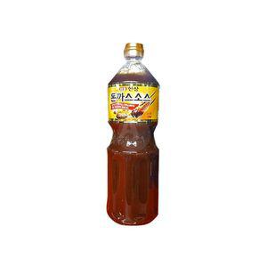HS 한상 돈까스소스 1.9Kg X 8개 대용량 가스돈양념소스 가정용 업소용 요리 용요리 액상 오므라이스
