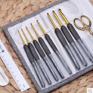 튤립 코바늘 에티모 손뜨개 일제 모사용코바늘 고급 홈데코 바늘 일본 세트 바늘한올스 뜨개질