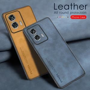 MotoG85 5G 케이스 모토로라 모토 G85 G 2024 TPU 소프트 범퍼 충격 방지 코크 양가죽 질감 후면 커버