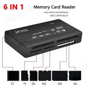cf카드 메모리카드 Todo Uno USB 20 어댑터 SD 호환 TF CF 미니 소형 SDHC MMC MS XD