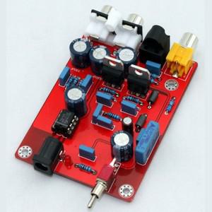 패션 Hifi Tda1543 + Cs8412 Dac 오디오 디코더 보드 Op 앰프 디코딩 디코드 회로 모듈 용)