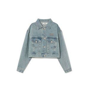 [매장정품] VETEZE [VIUWVIUW] Flower Crop Denim 자켓 블루