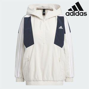 [하프클럽/아디다스]아디다스 여성용 자켓 /D21- IM7822 / W CB 3ST ANORAK 우먼스 컬러블록 3S CL 재킷