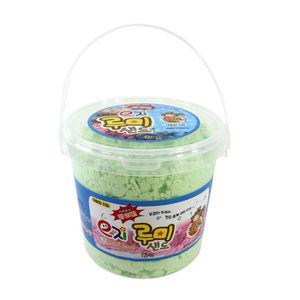 (루미샌드) 모래놀이 대용량 리필 3L_그린테이블 자동차 촉감 발달 완구 도구 엄마표미술 매직 세트 엄마
