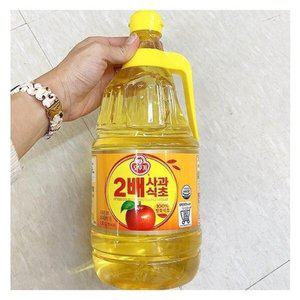 [기타]오뚜기 2배사과식초 1.8L x 2개 c33481
