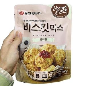 큐원 비스킷믹스 플레인 250G x 3개 e84447