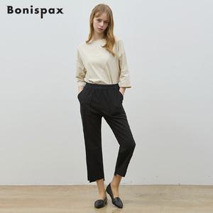 [보니스팍스(Bonispax)] 감도있는 폴리 배기 팬츠 (택가격: 49990원)