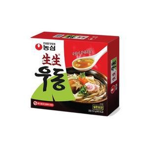 [농심] 농심 생생우동 봉지 253g 8개