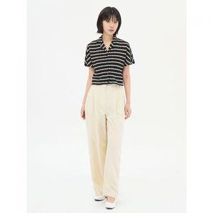 탑텐 여성 워시드 릴렉스 턱 팬츠_MTF2PP2001 MTF2PP2001
