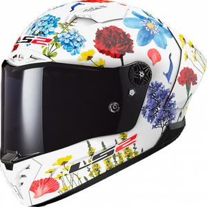 LS2 헬멧 FF805 THUNDER GP AERO FLOWERS CARBON 풀페이스 헬멧 핀락필름 스모그 쉴드 추가 포함 풀카본