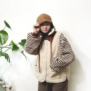뽀글이 양털 덤블 조끼 베스트n1226