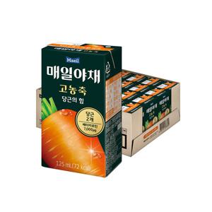 매일야채 고농축 당근의힘125mlX12개/무료배송