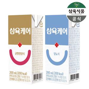 삼육케어 균형영양식 당뇨식 200ml 24팩