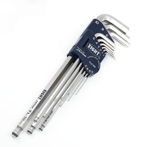 일본 EIGHT 초정밀 롱 육각렌치 세트 TLS-9N (1.5~10mm)