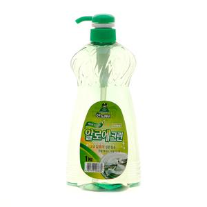 산도깨비 알로에 크린 용기 1kg /주방세제/야채/과일/식기/조리기구/세정제