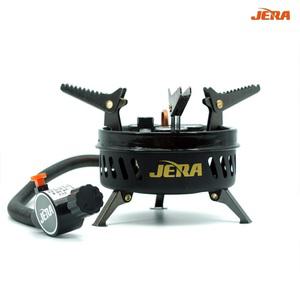 제라 휴대용 캠핑 강염 버너 서브스토브 3구 JB-103 블랙