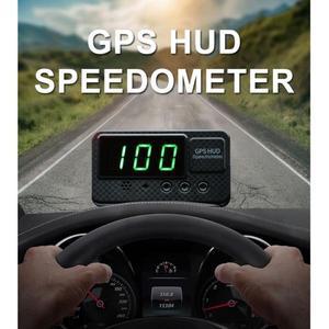 범용 GPS HUD 속도계 주행 거리계 자동차 디지털 헤드 업 디스플레이 MPH 알람 시계 차량에 적합