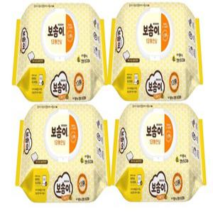 보솜이 안심 물티슈 13무 캡형 60매 4팩