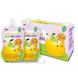짱죽 배도라지즙 환절기 어린이 건강 음료 100ml 20개