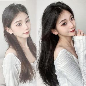 [잇백잇슈] 스트레이트깔끔반가발 똑딱이클립 데일리