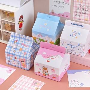 (호사) 우유상자 메모지 (4색 택1)