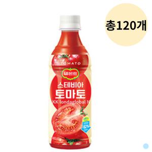 델몬트 스테비아 토마토 주스 건강 저당 400ml 총120p