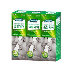 시스테마 숨결케어 치약 120g x 8개