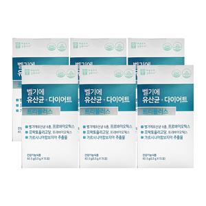 애플트리김약사네 벨기에 유산균 다이어트 트리플러스 5.5g x 15포 x 6박스 /An