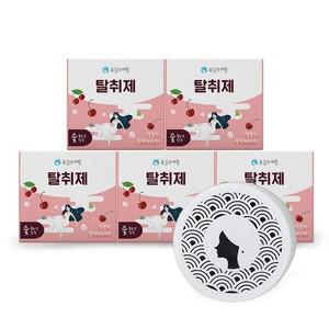 고체형 실내 탈취제 블랙체리 5개 공기정화 욕실주방