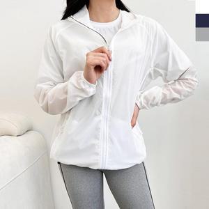 [XBGI8157]KSS 8569W 남여공용바람막이스트링후드점퍼