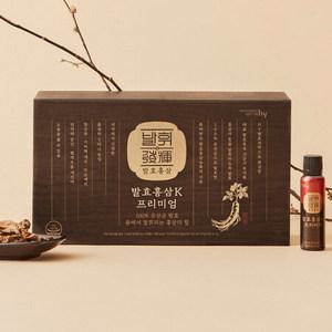 hy 한국야쿠르트 발휘 발효홍삼 K 프리미엄 선물세트 50ml x 30병