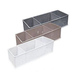 칸칸 바스켓-중 약30x12.4x8.3cm 칸막이 분리가능 블럭형 다용도바 구니 스켓 수납정리함