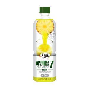 참존 파인애플7 원액 음료베이스 PET 835ml