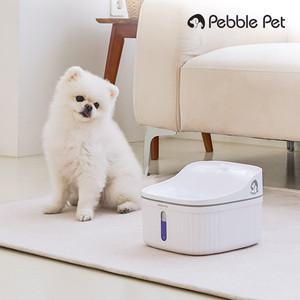 [리퍼브_A급][페블펫] 강아지 고양이 애견 3중여과 대용량 워터슬라이드 자동급수기 IPW200