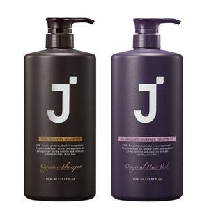 제이숲 실크케라틴 샴푸 1000ml + 트리트먼트 1000ml