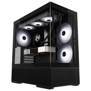 :3RSYS RX400 Quiet BTF 컴퓨터 PC 케이스 (블랙)