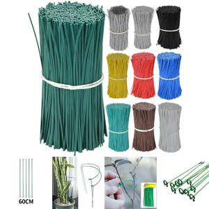 1000P 10cm 원예용 철사 분재 공예 화분 지지대 고정/화초/지지대/나무/넝쿨/식물/과수/장미/원예용/지주대