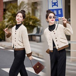 여자 모피코트 캐주얼 램스울 코트 추동 플리스 숏 재킷 원픽4