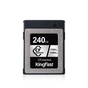 KingFast CFexpress B 타입 메모리 카드, 니콘 Z6 Z7 캐논 1DX 마크 III R5 용, 120GB, 240GB, 480GB, 960GB, Raw 4K, 8K 비디오 녹화