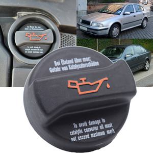 Skoda Fabia MK1 MK2 6Y 5J MG 2000 2001 2002 - 2014 용 엔진 오일 필러 캡 가스 탱크 연료 커버 뚜껑 플
