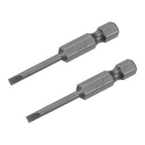 샹크 헤드 홀더 3MM 드라이브 2개 마그네틱 1 /4 슬롯 드라이버를 파워 UXCELL 드릴 길이 비트 임팩트 2인치 위한 드라이버 플랫 헥스