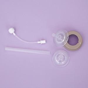 [보리보리/에디슨]에디슨 PPSU 스테인레스 빨대컵 실리콘(추)빨대 세트