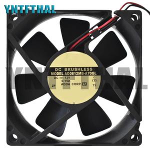 AD0812MB-A70GL 사각 냉각 FAN DC12V 0.15A 80x80x25mm 2 라인