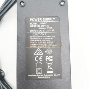 Citycoco 전기 스쿠터 배터리 전원 공급 장치  60V 2A 브라질 표준  EU 미국