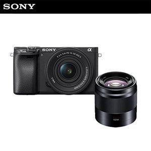 [소니]소니 카메라 A6400K (SELP16502) + SEL50F18 단렌즈 패키지 / 미러리스 알파