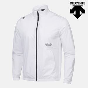 데상트 썸머런 ICE 쿨링 우븐 집업 SP223RWT41WHT0 티셔츠